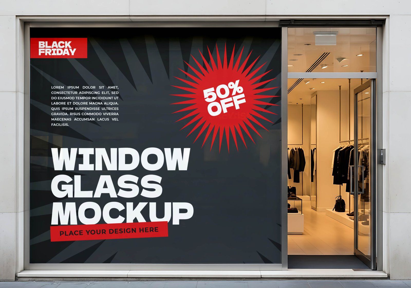 Premium Event Black Friday Mockup — image 9