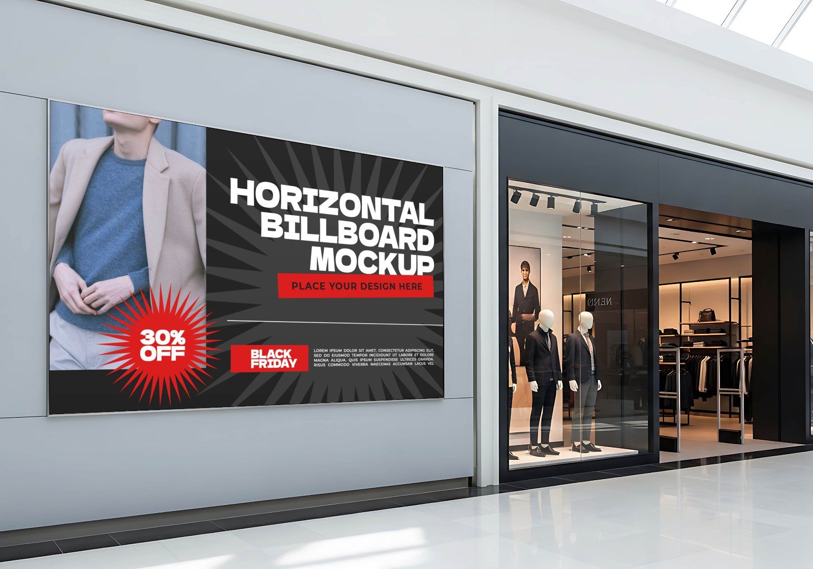 Premium Event Black Friday Mockup — image 10