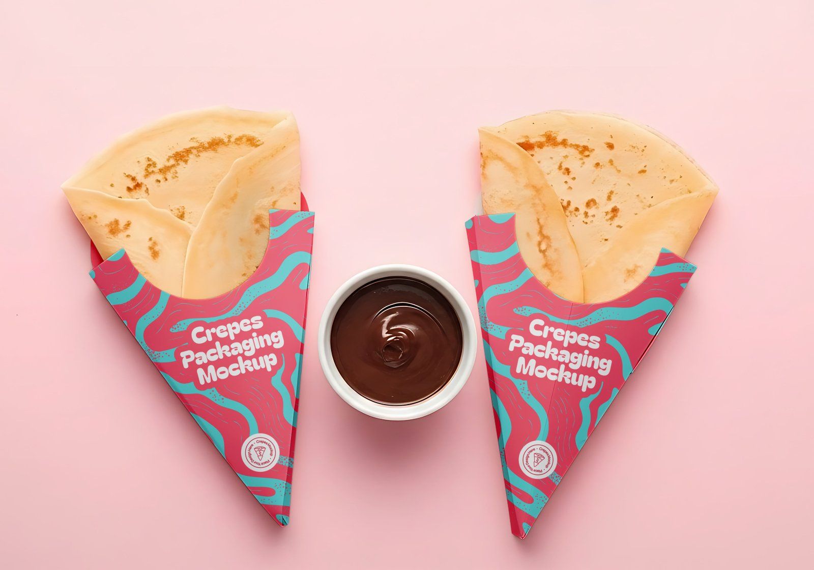 Premium Branding Crepes Mockup — image 4