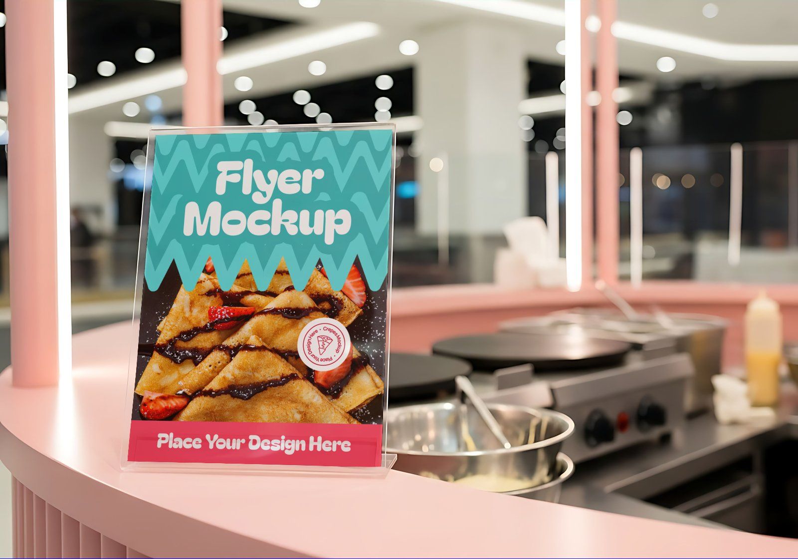 Premium Branding Crepes Mockup — image 6