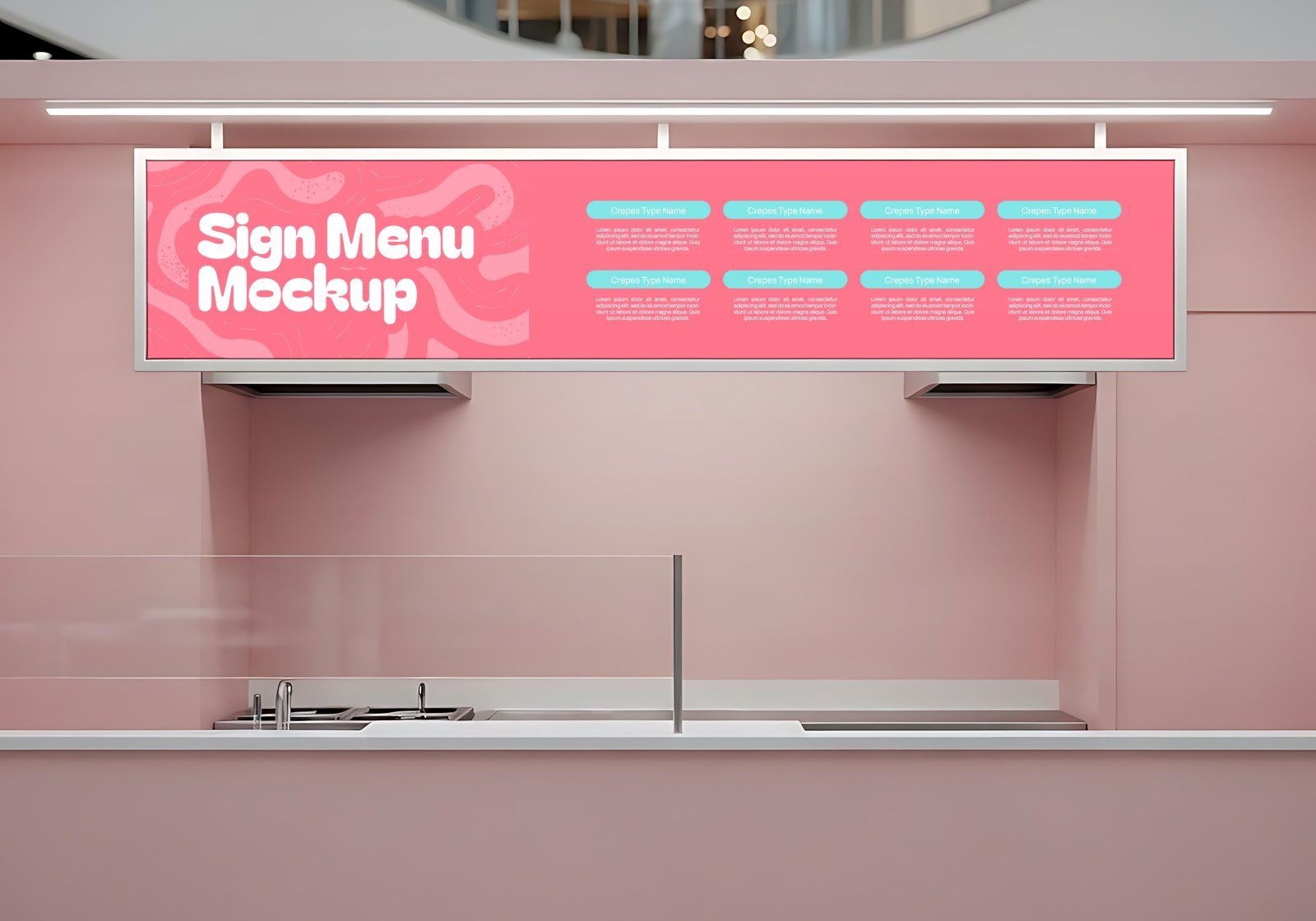 Premium Branding Crepes Mockup — image 8