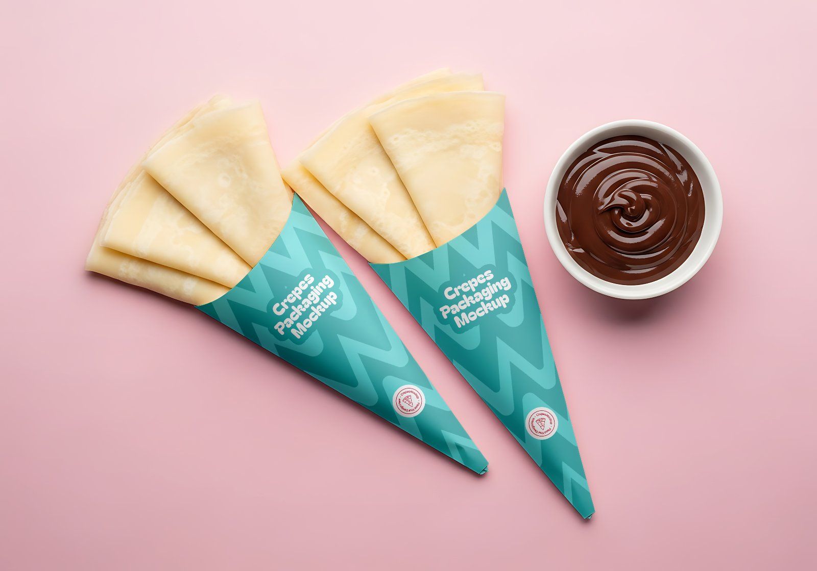 Premium Branding Crepes Mockup — image 12