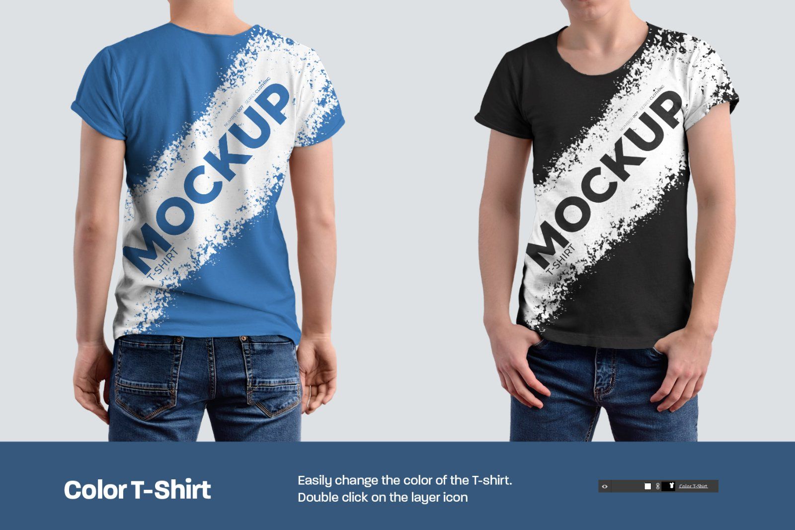 9 Round Neck T-Shirt Mockups — image 2
