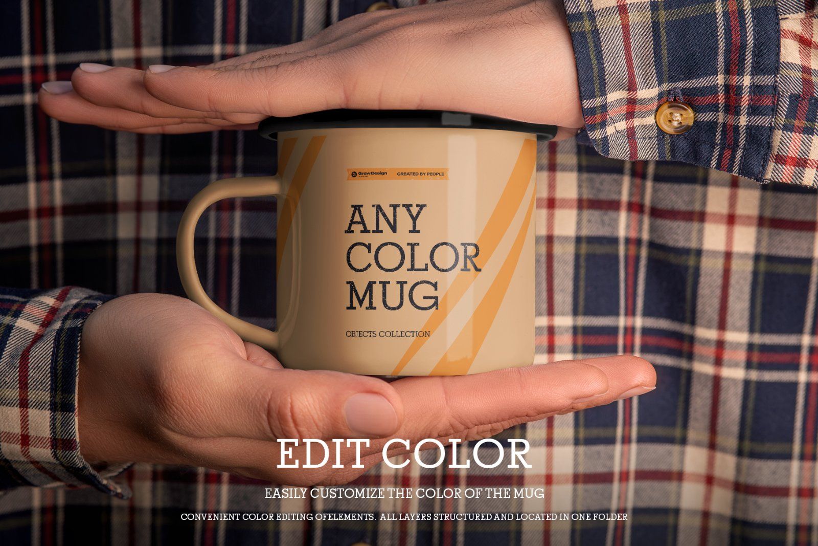 6 Outdoor Enamel Mug Mockup For Branding Presentation — image 2