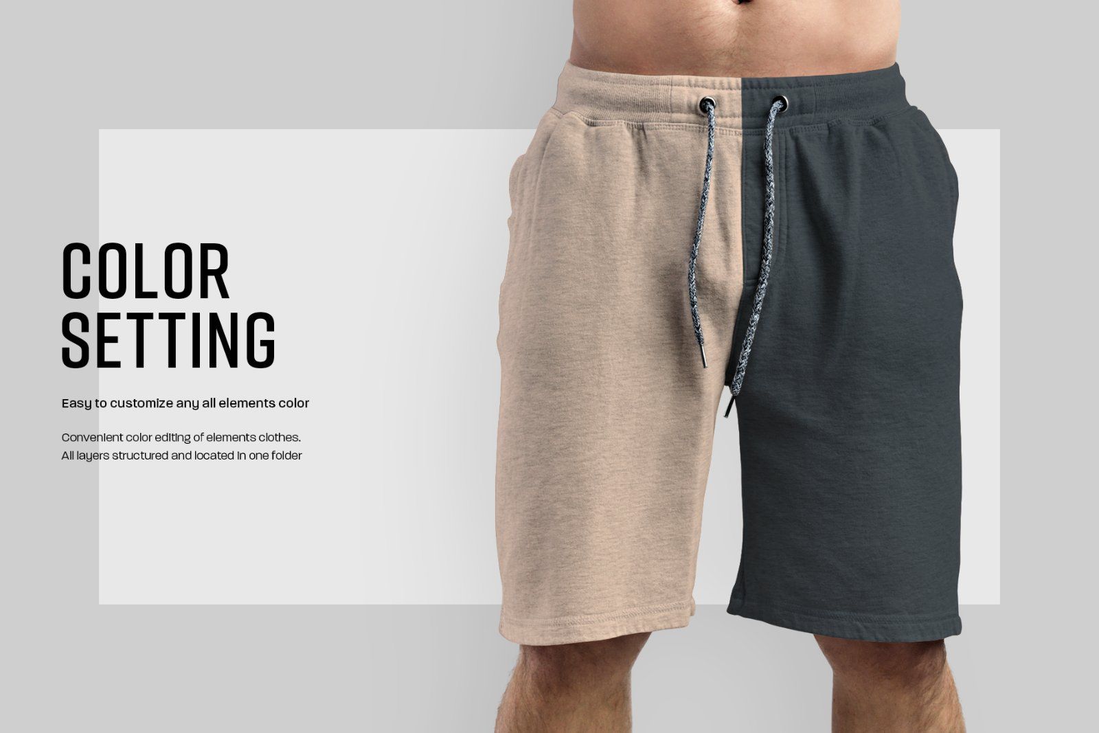 10 Mockups Athletic Shorts Man — image 2