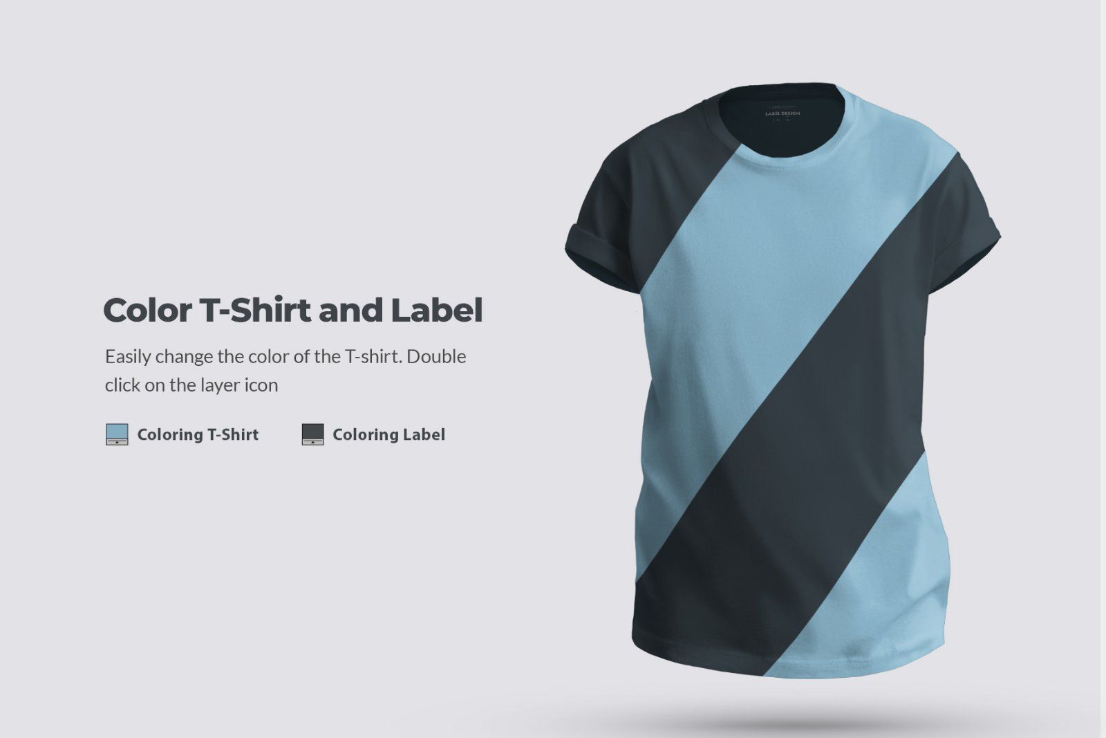 6 Mockups T-Shirts 3d Style. — image 2