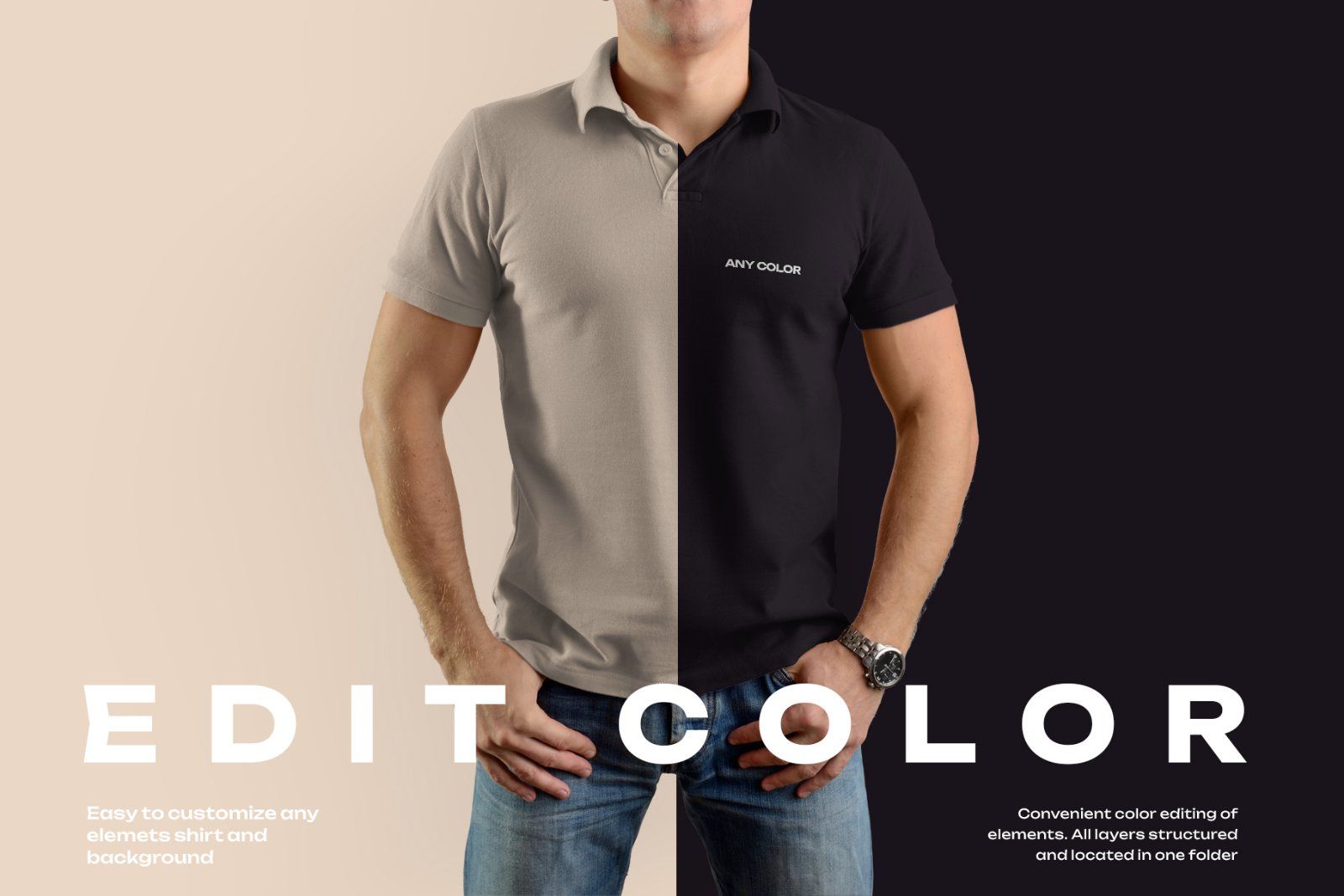 6 Mockups Polo Shirt — image 2