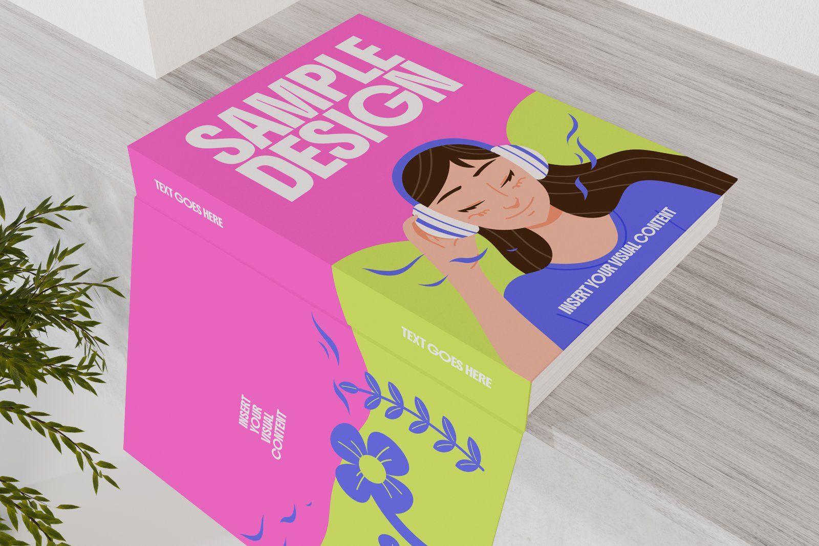 Hard Cover Book Mockup — image 3