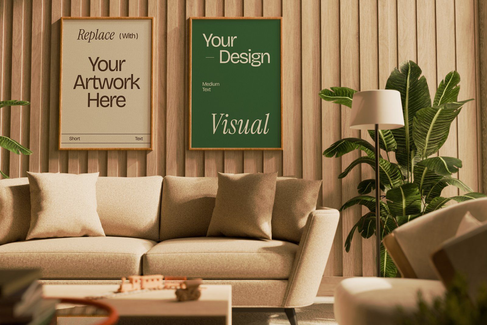 Cafe Wall Poster A1 Mockup — image 3