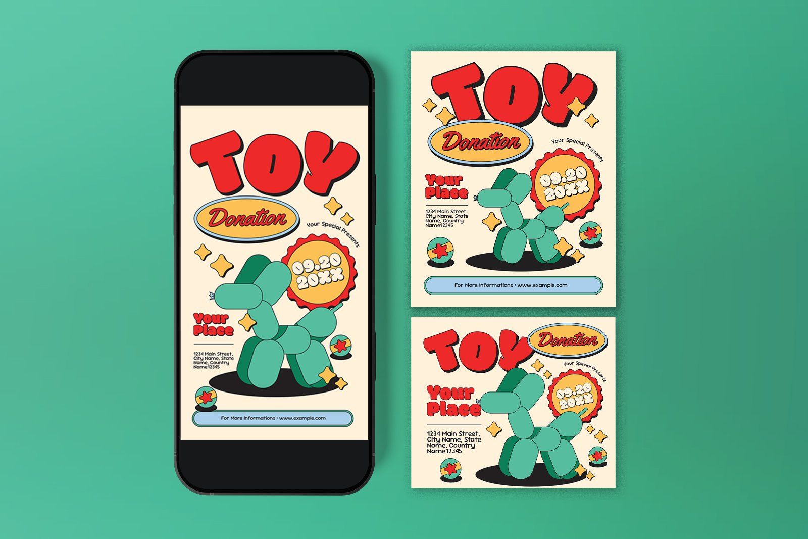 Toy Donation Flyer Set — image 3
