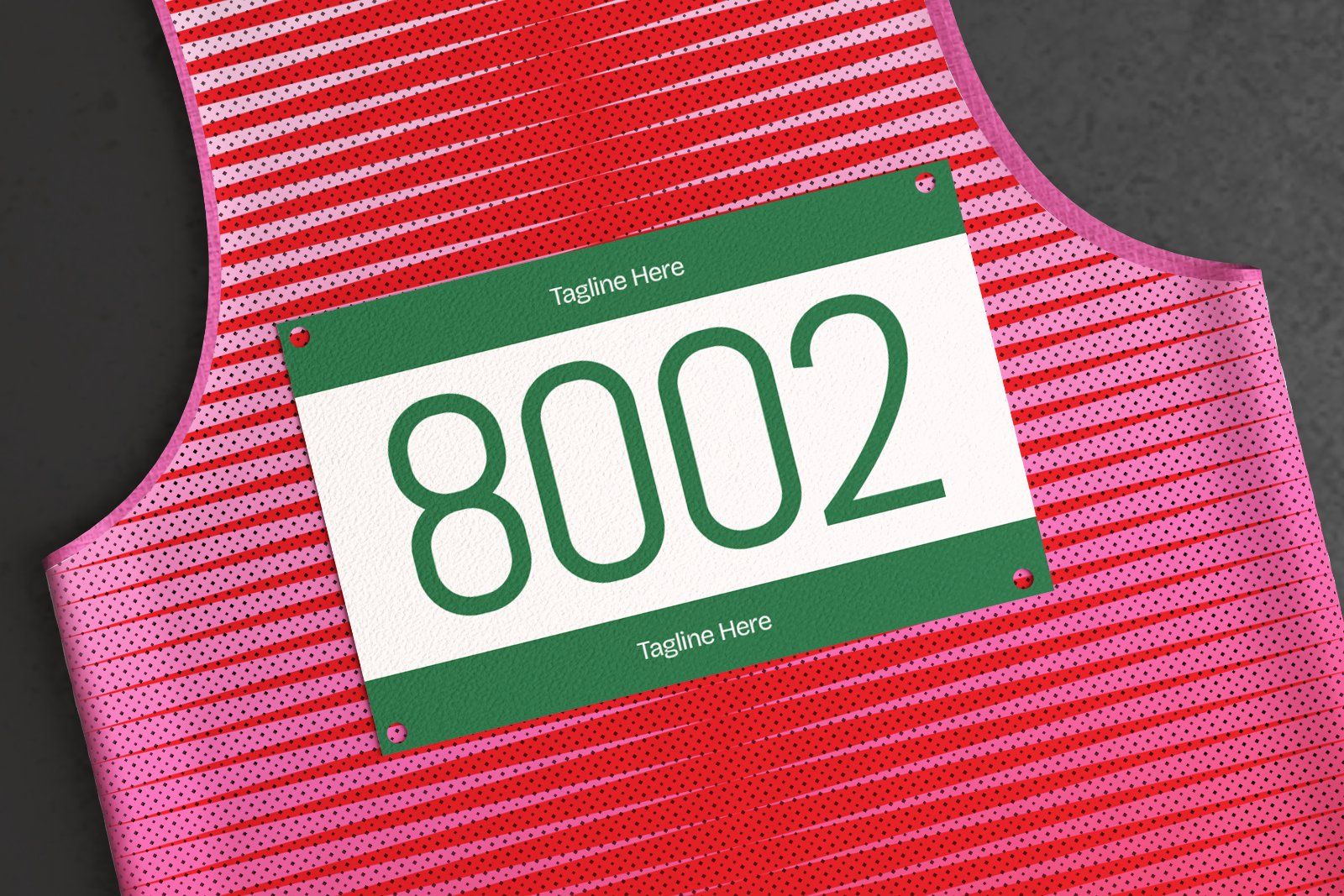 Bib Marathon On Jersey Mockup — image 3