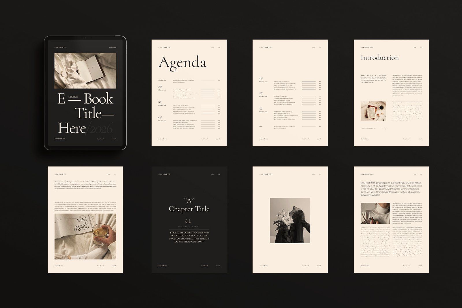 Digital E-Book Design Template — image 3