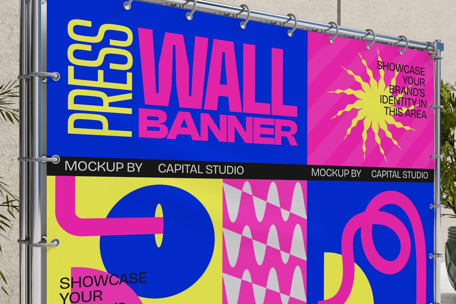 Press Wall Banner Mockup — image 3
