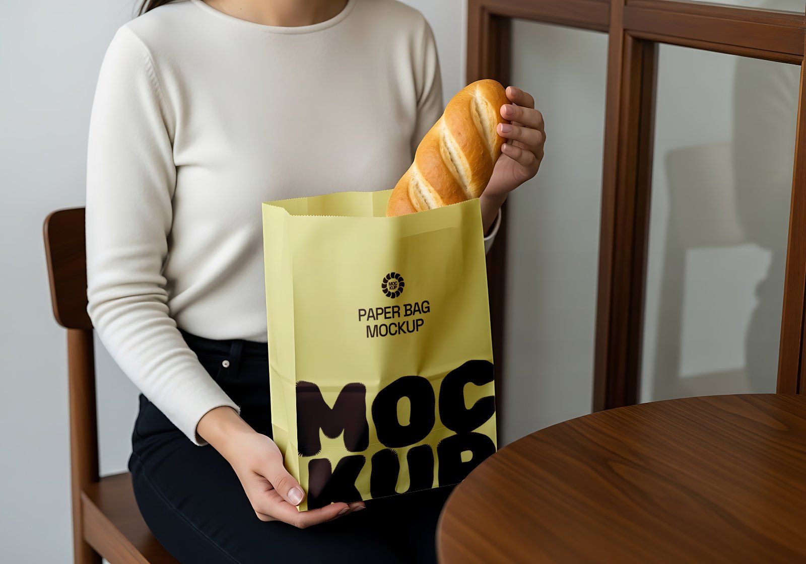 Premium Branding Brown Bakery Store Mockup — image 6