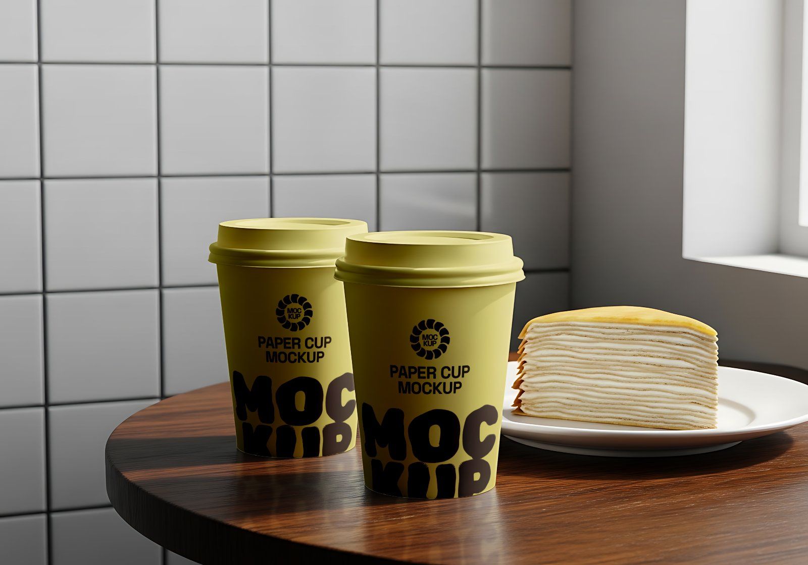 Premium Branding Brown Bakery Store Mockup — image 7