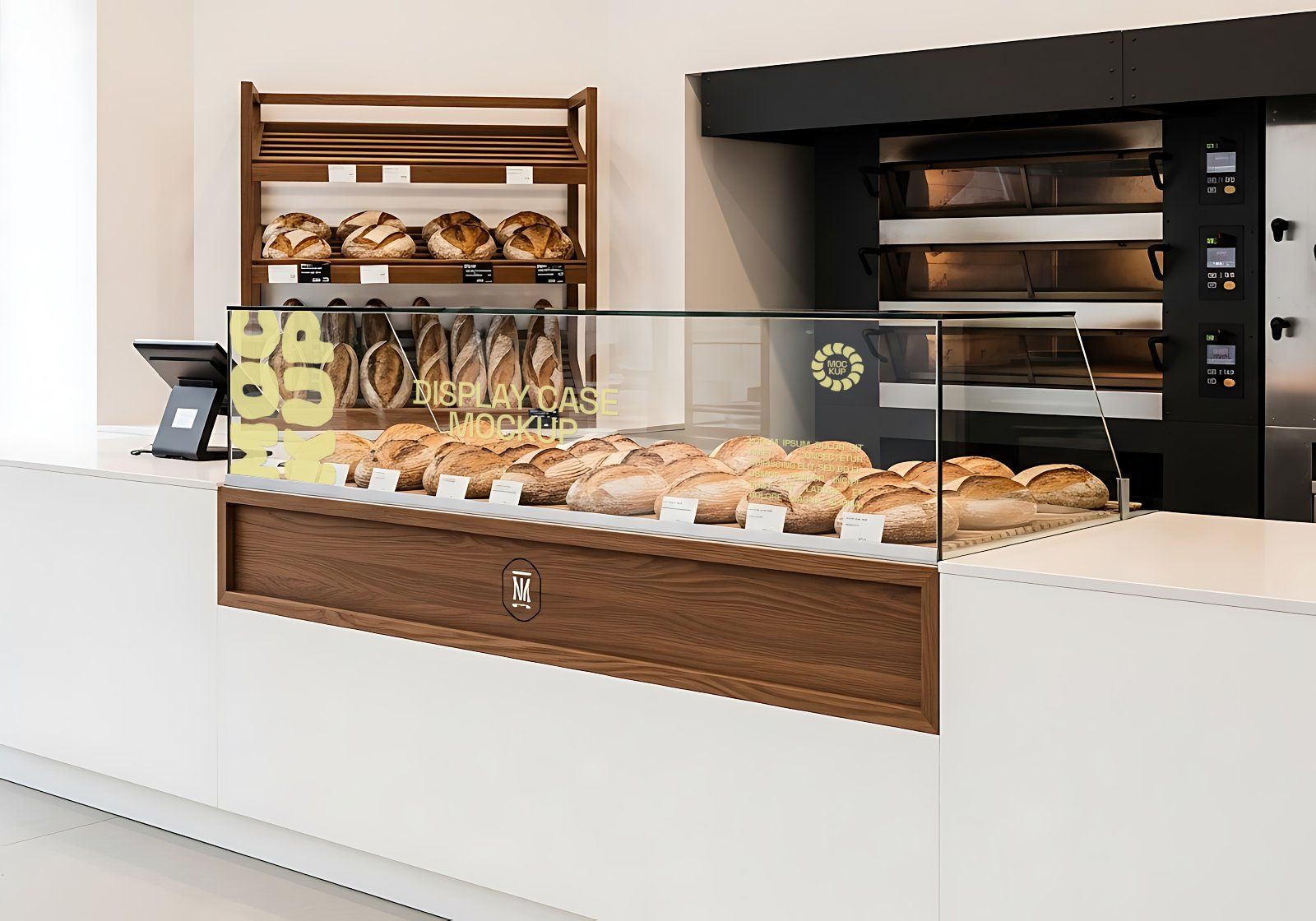 Premium Branding Brown Bakery Store Mockup — image 10
