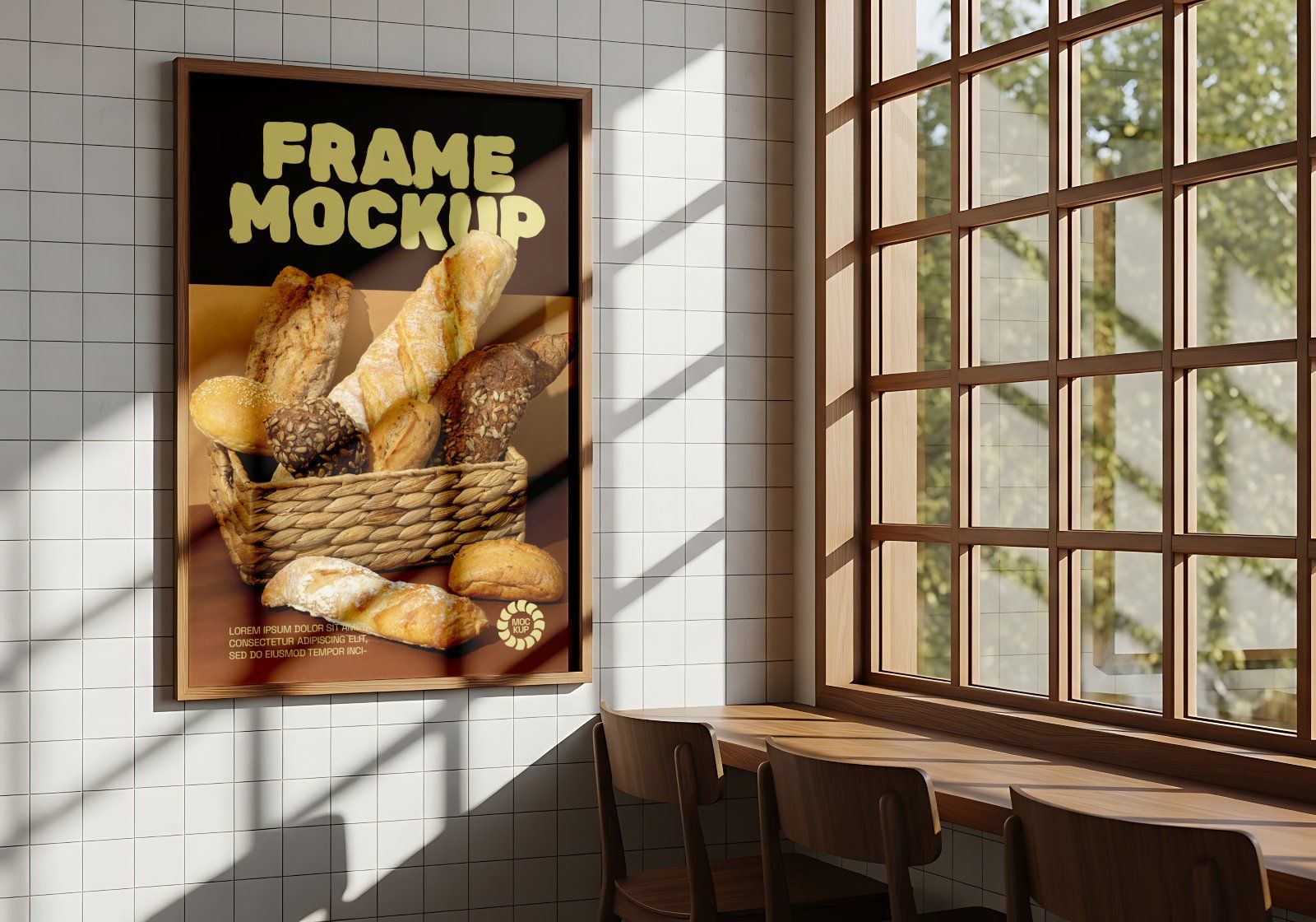 Premium Branding Brown Bakery Store Mockup — image 11