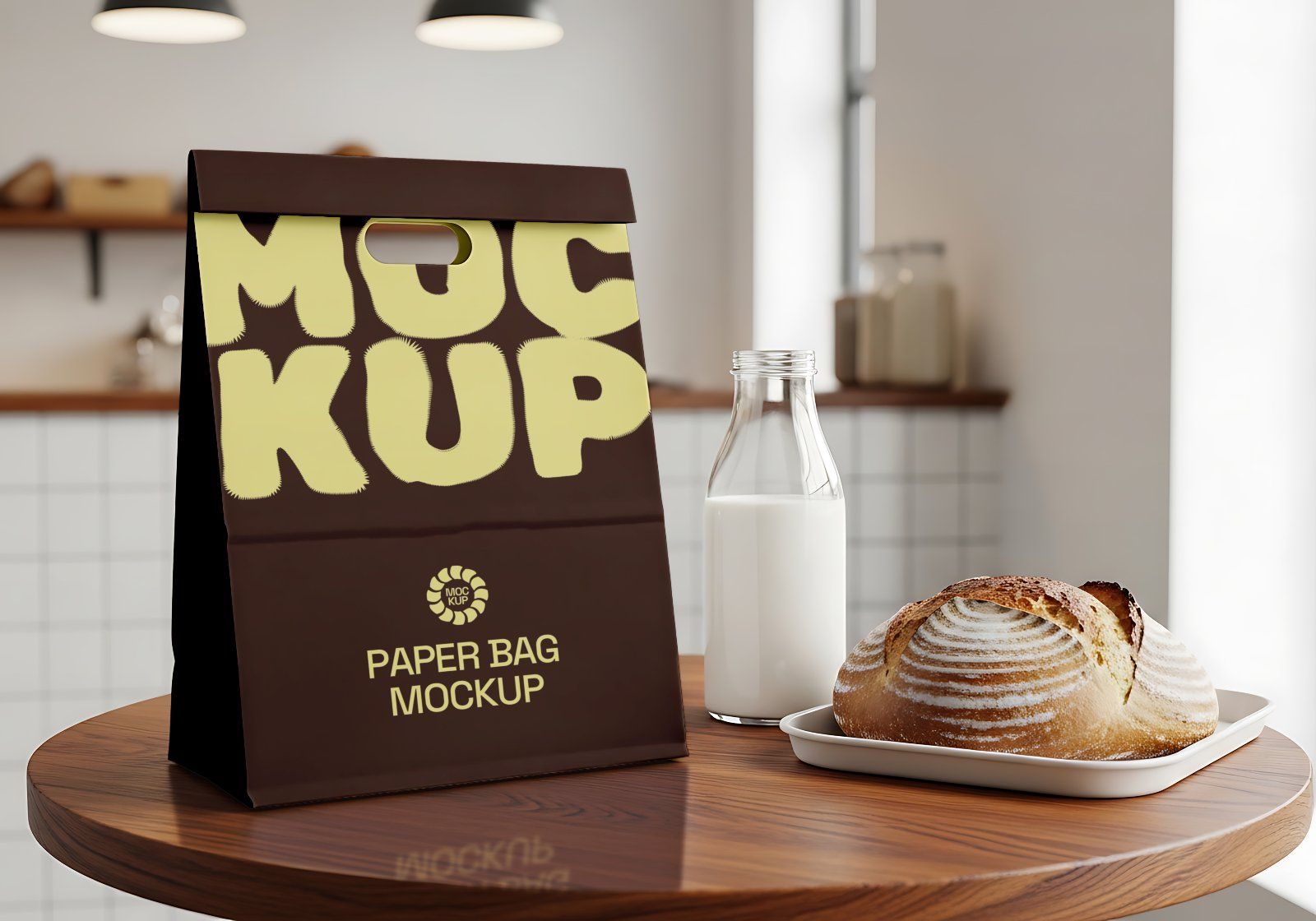 Premium Branding Brown Bakery Store Mockup — image 13