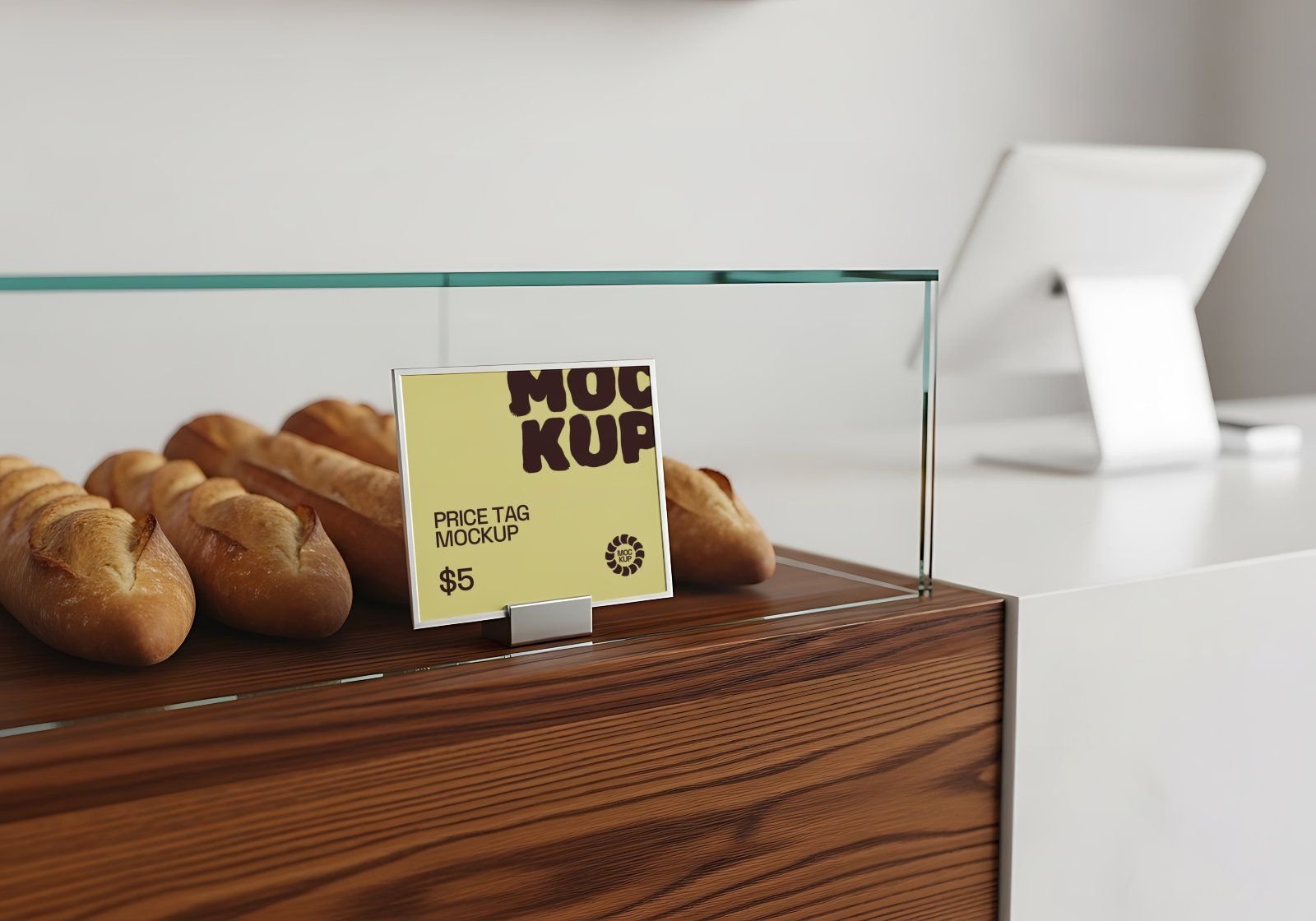 Premium Branding Brown Bakery Store Mockup — image 16