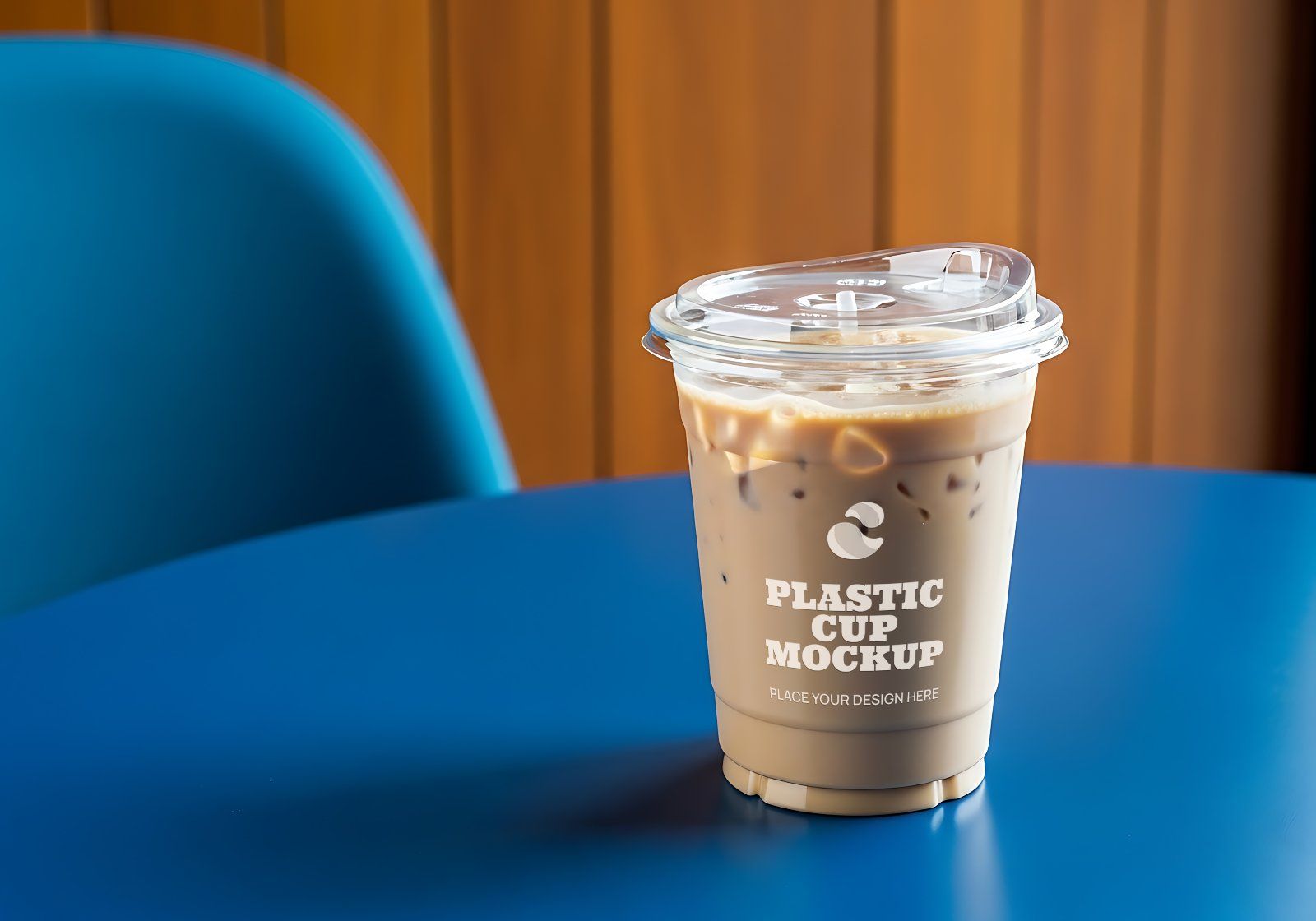 Premium Branding Blue Cafe Coffee Shop Mockup — image 5