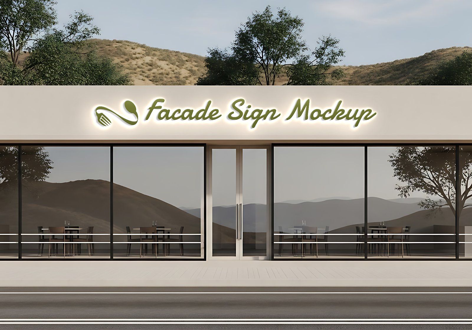 Premium Branding Restaurant Mockup — image 7