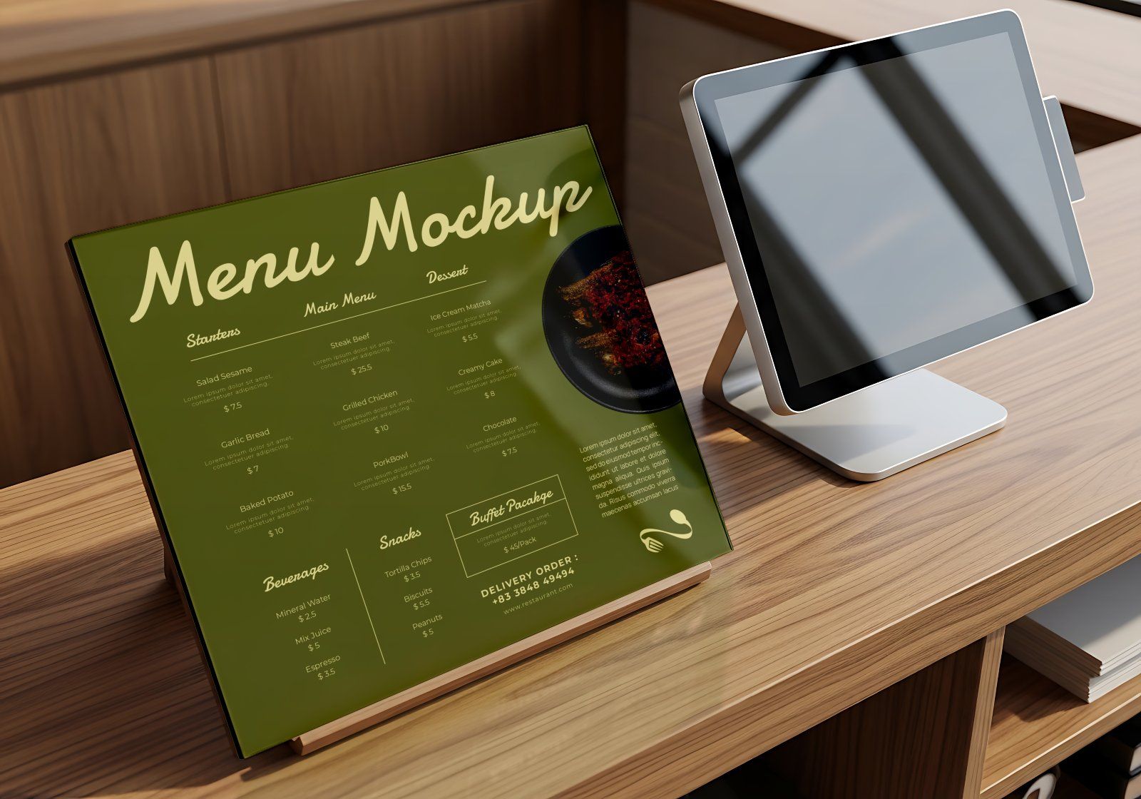 Premium Branding Restaurant Mockup — image 15
