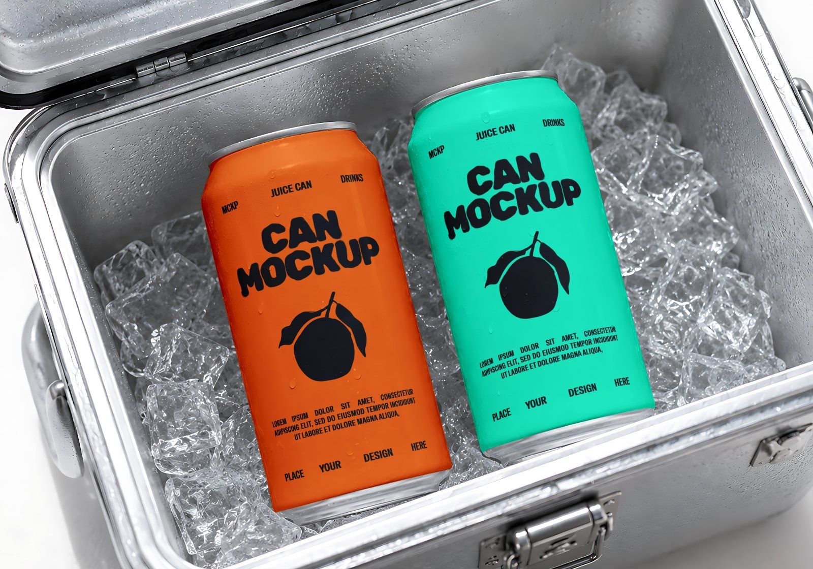 Premium Beverage Packaging Mockup Bundle – 15 Bold PSD Scenes for Modern Juice, Coffee & Soda Brandi — image 19