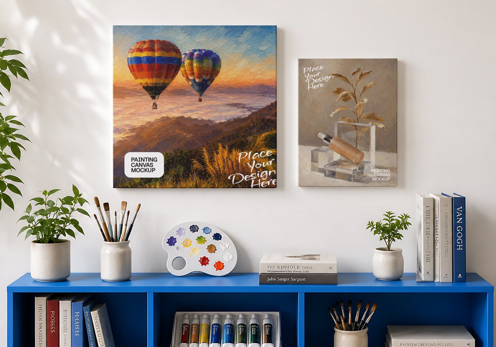 Premium Art Studio & Painting Mockup Bundle – 15 Creative PSD Scenes for Artists, Fine Art Branding — image 15