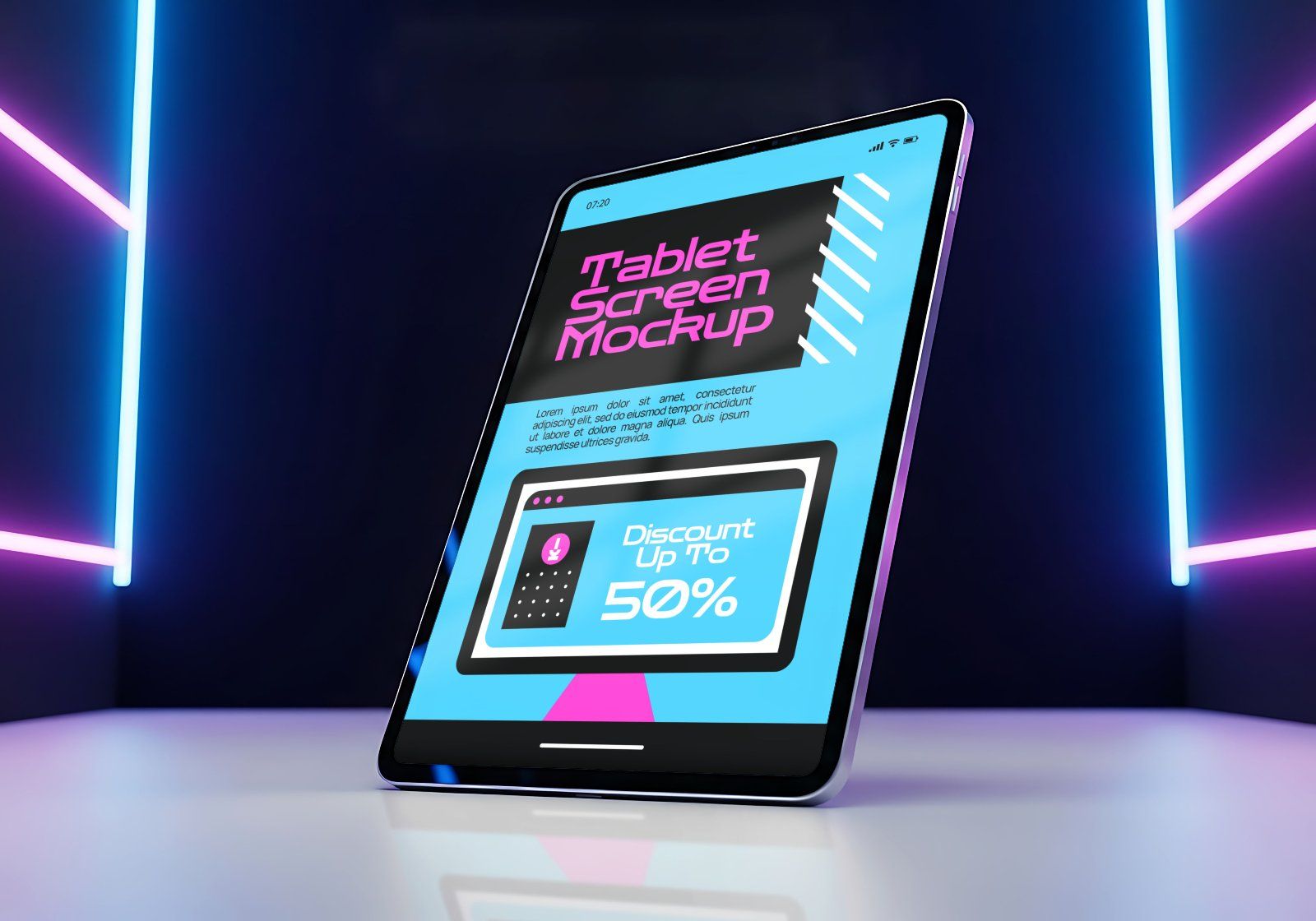 Premium Event Cyber Monday Mockup — image 7