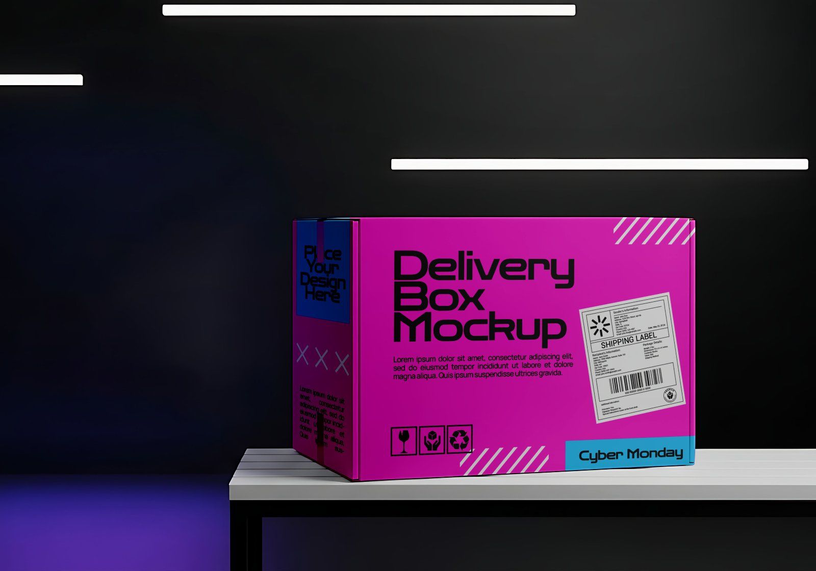Premium Event Cyber Monday Mockup — image 11