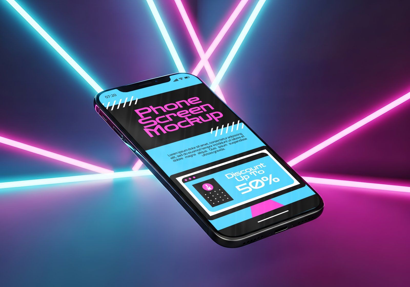 Premium Event Cyber Monday Mockup — image 13