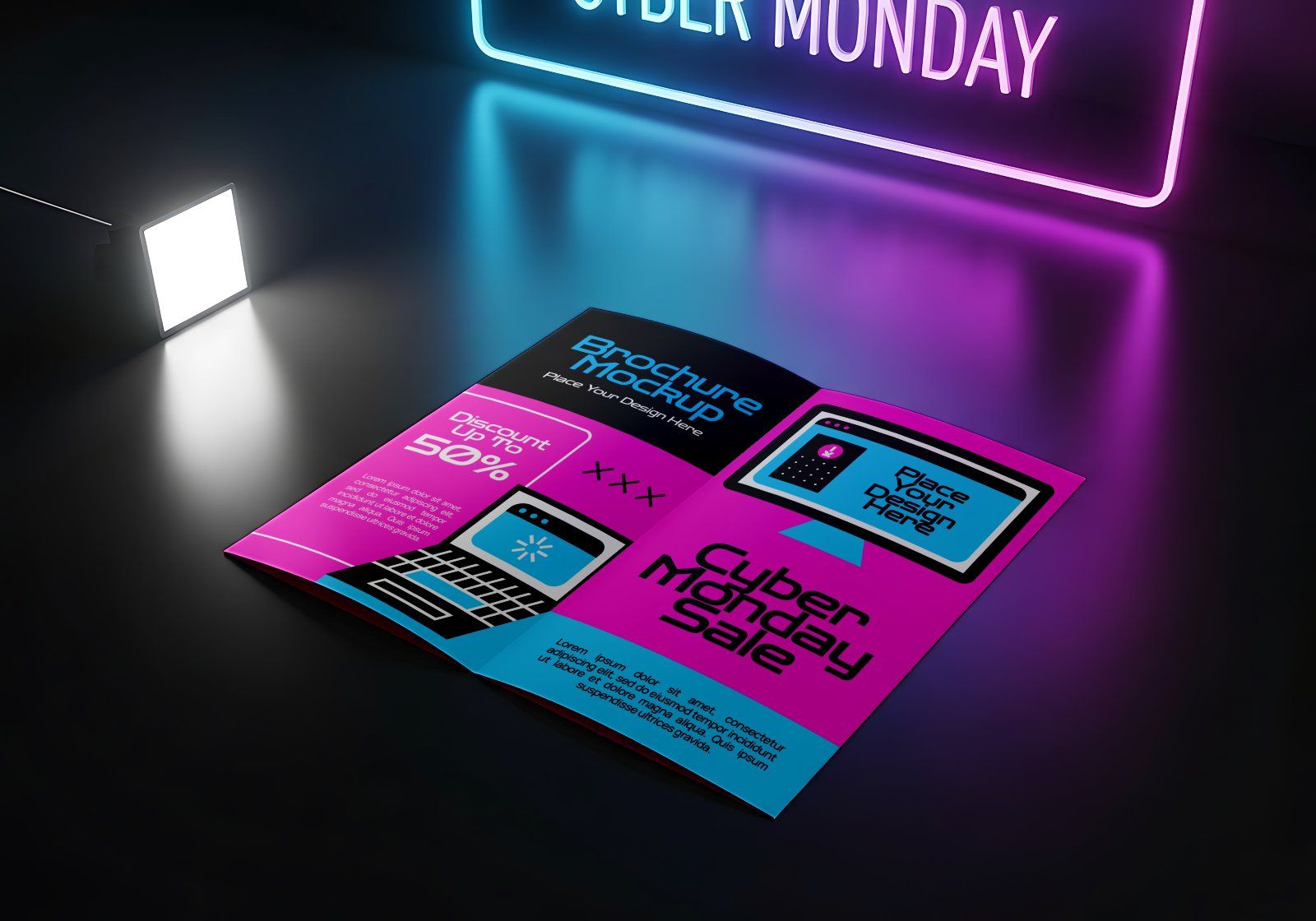 Premium Event Cyber Monday Mockup — image 15