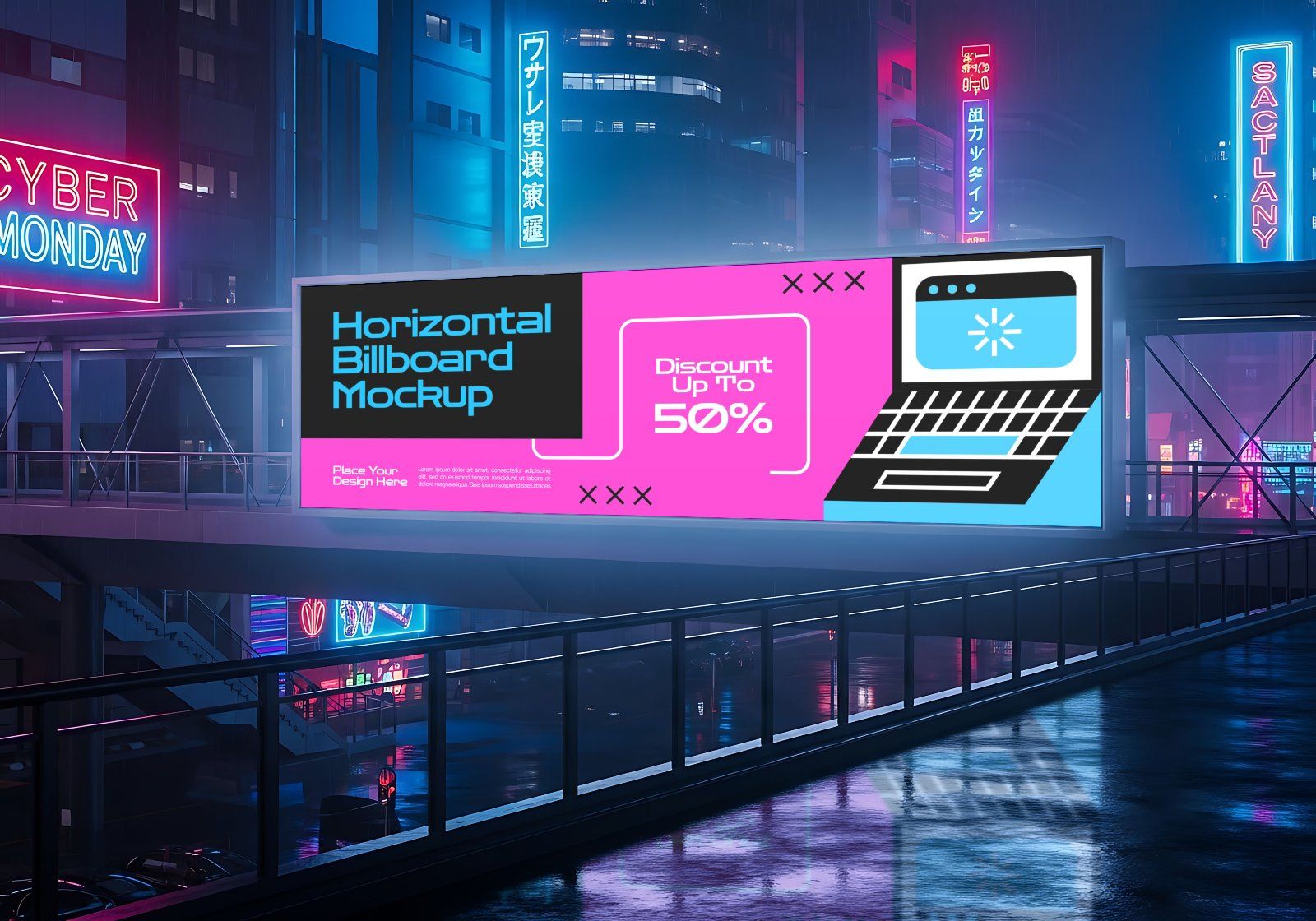 Premium Event Cyber Monday Mockup — image 16
