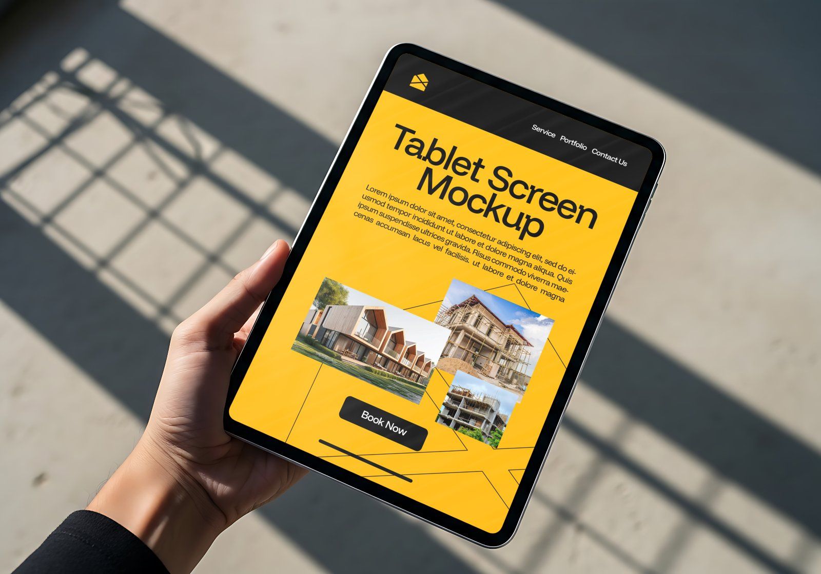 Consulting Architect Mockup Bundle – 15 PSD Templates for Construction & Industrial Branding — image 4