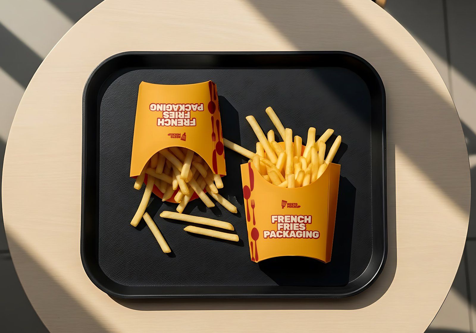 Restaurant Branding Mockup Bundle – 15 Premium PSD Mockups | Menu, Packaging, Cup & Uniform Mockups — image 7