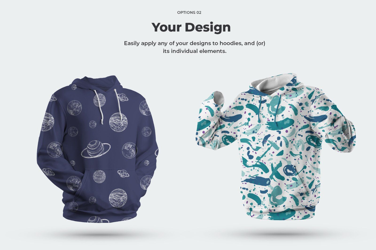 8 3D men mockups hooddie — image 3