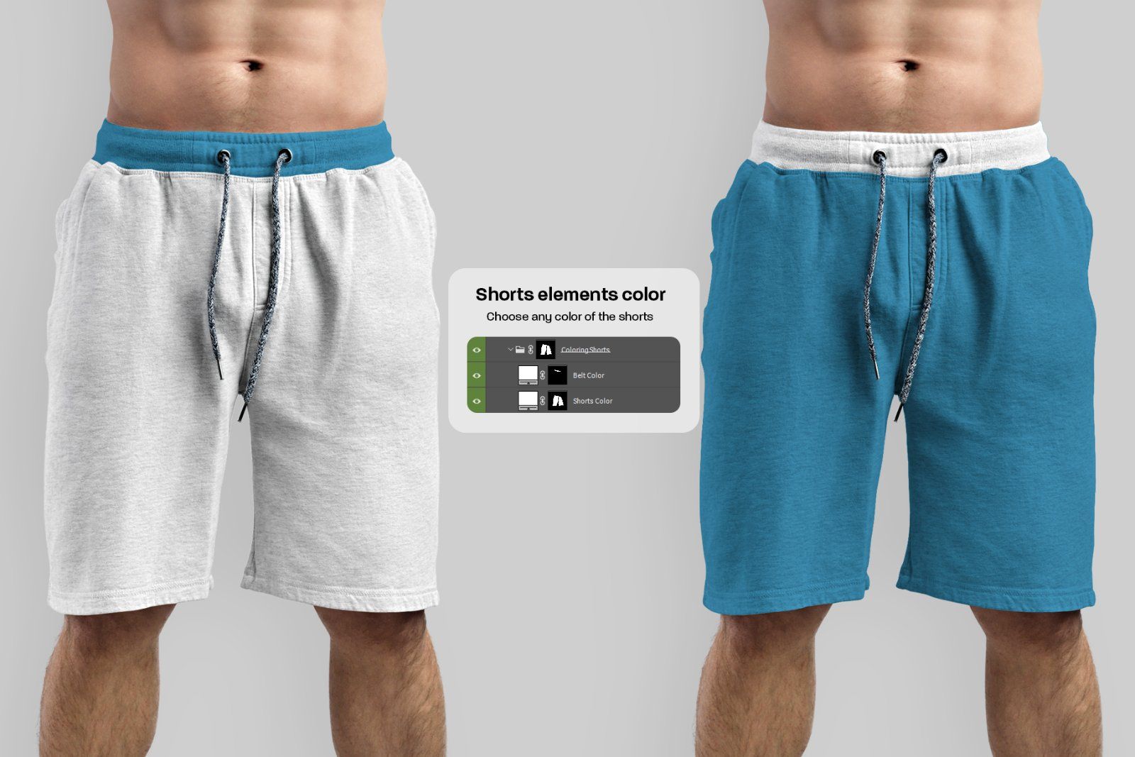 10 Mockups Athletic Shorts Man — image 3