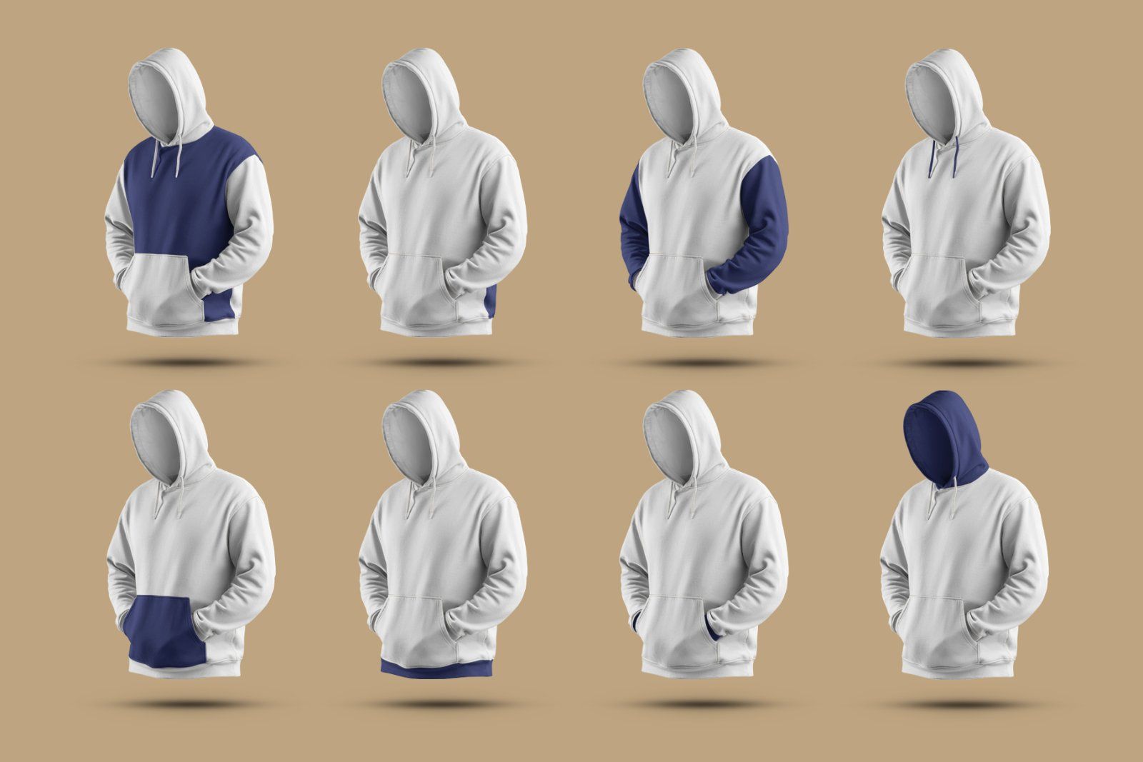 7 Mockups Oversize Hoodie in 3D Style — image 3
