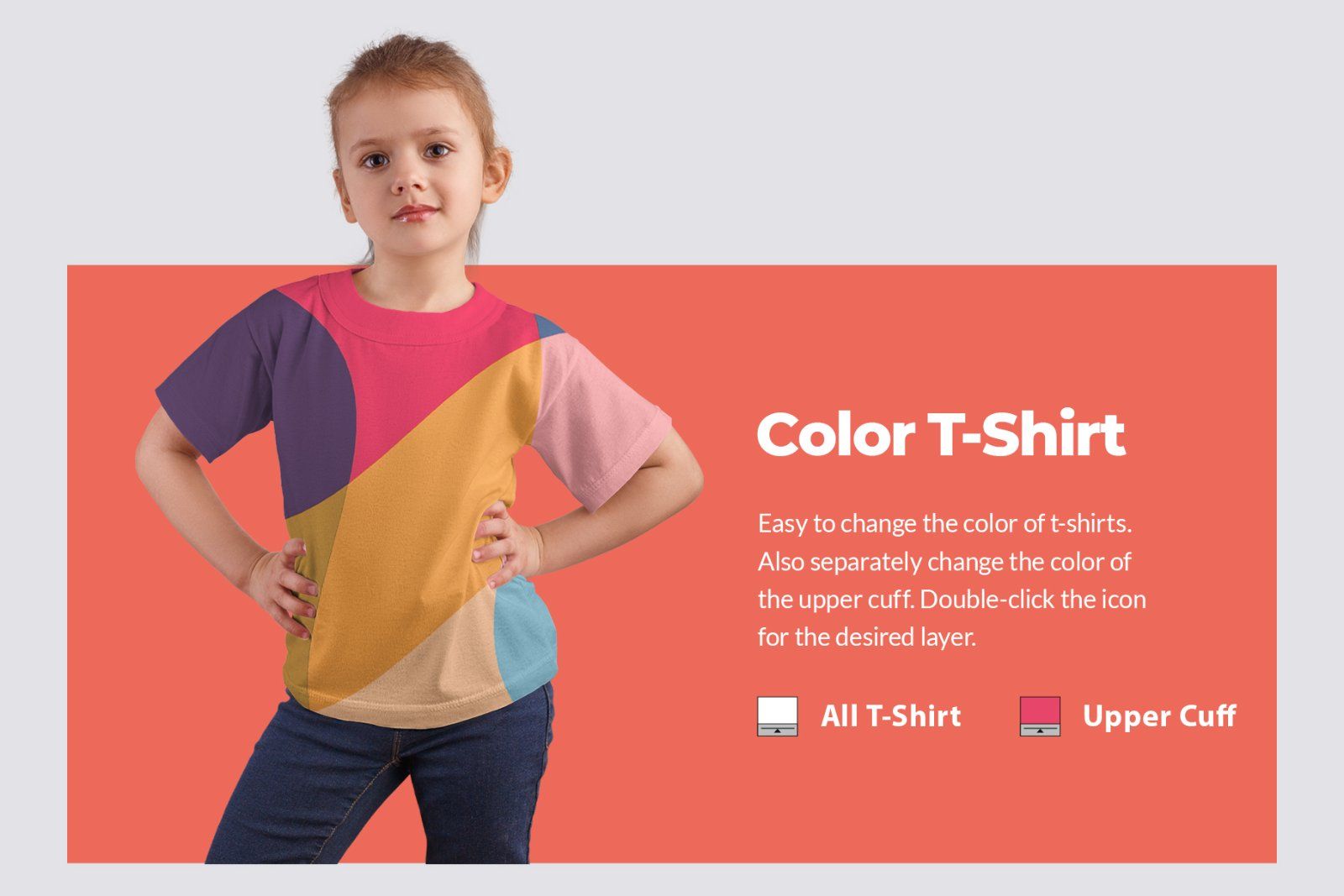 7 Mockups Kids T-Shirt — image 3