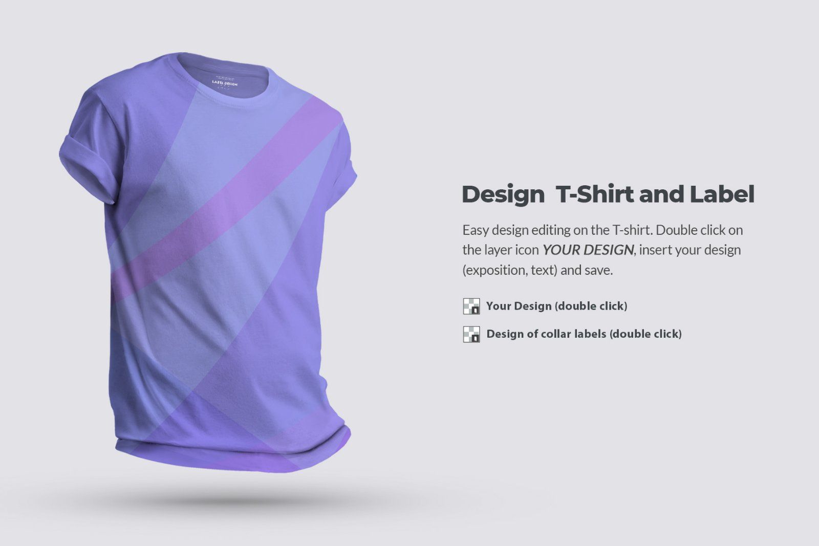 6 Mockups T-Shirts 3d Style. — image 3