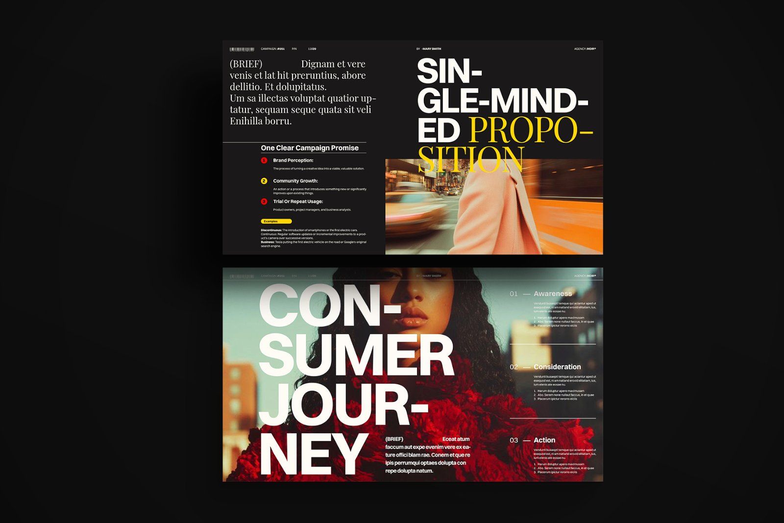 Creative Brief Campaign Presentation Template — image 5