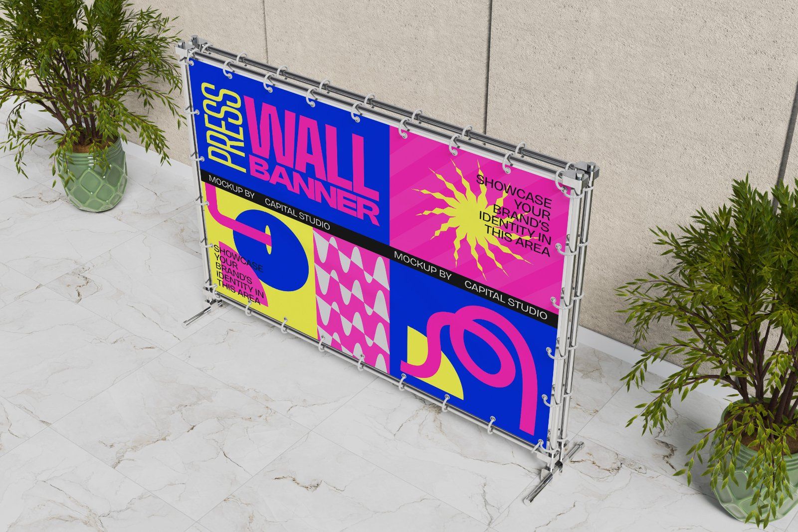 Press Wall Banner Mockup — image 4
