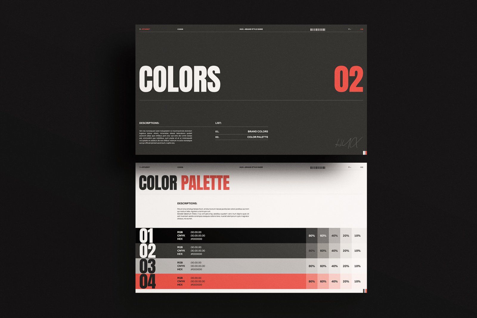 Brand Guidelines Presentation Design Template — image 5
