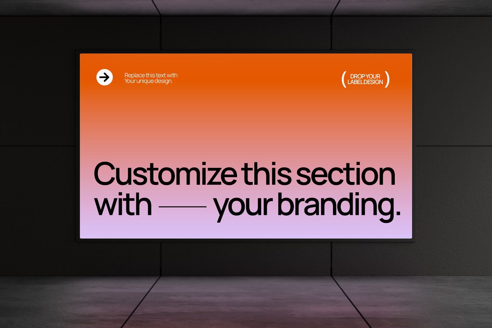 LED Billboard Screen Mockup — image 4
