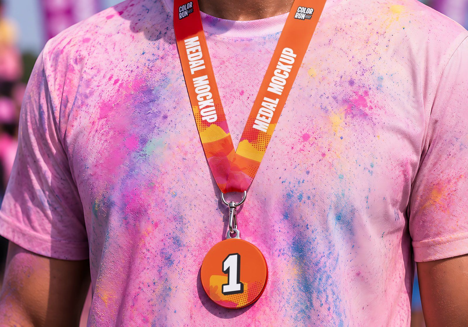 Premium Color Run Event Mockup Bundle – 15 Dynamic PSD Scenes for Sports Festival & Marathon Brandin — image 8