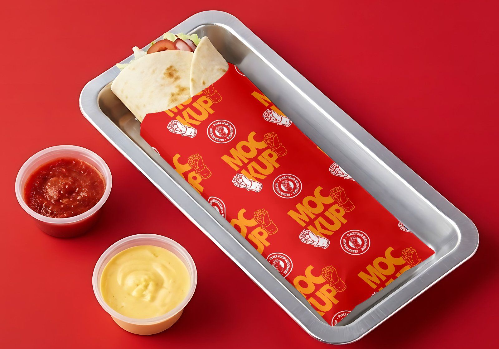 Premium Branding Kebab Mockup — image 2