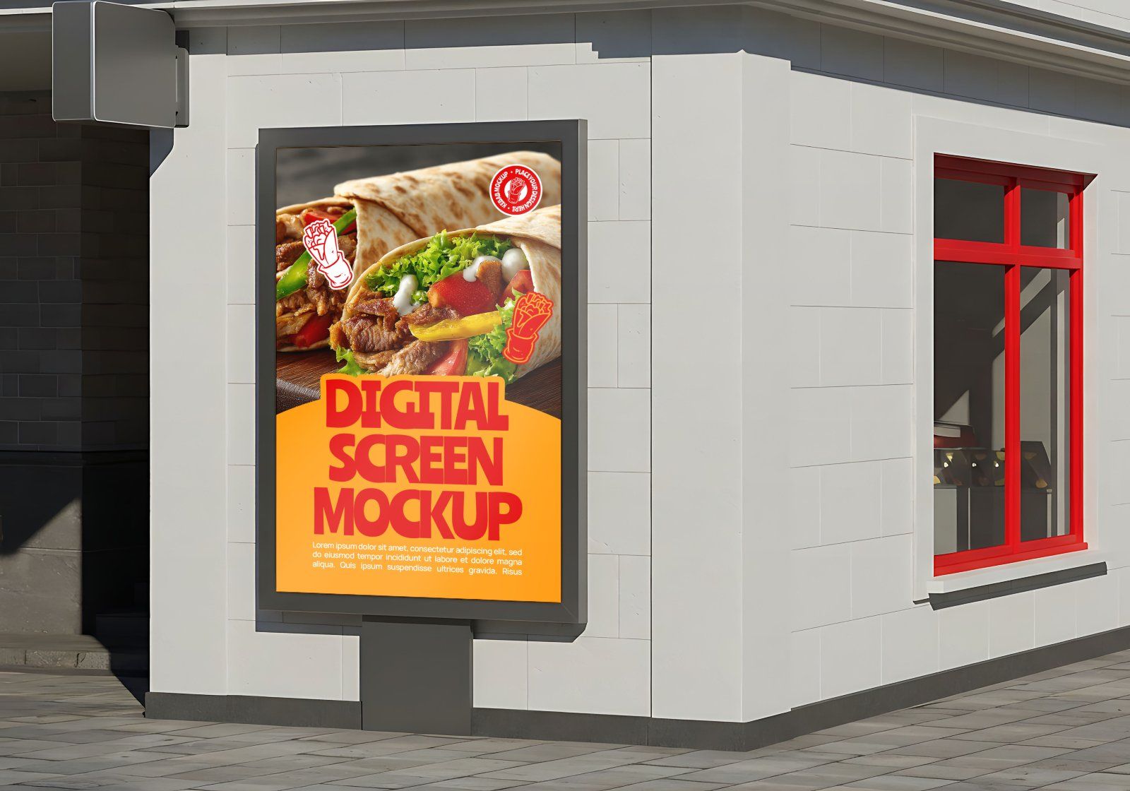 Premium Branding Kebab Mockup — image 3