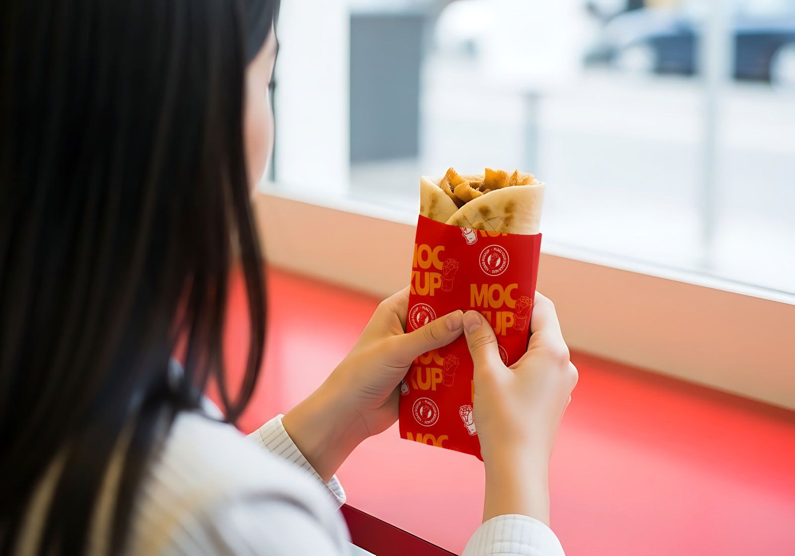 Premium Branding Kebab Mockup — image 5