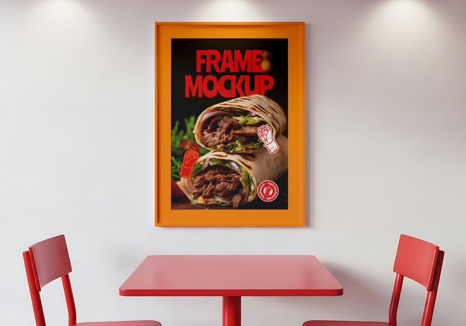 Premium Branding Kebab Mockup — image 6
