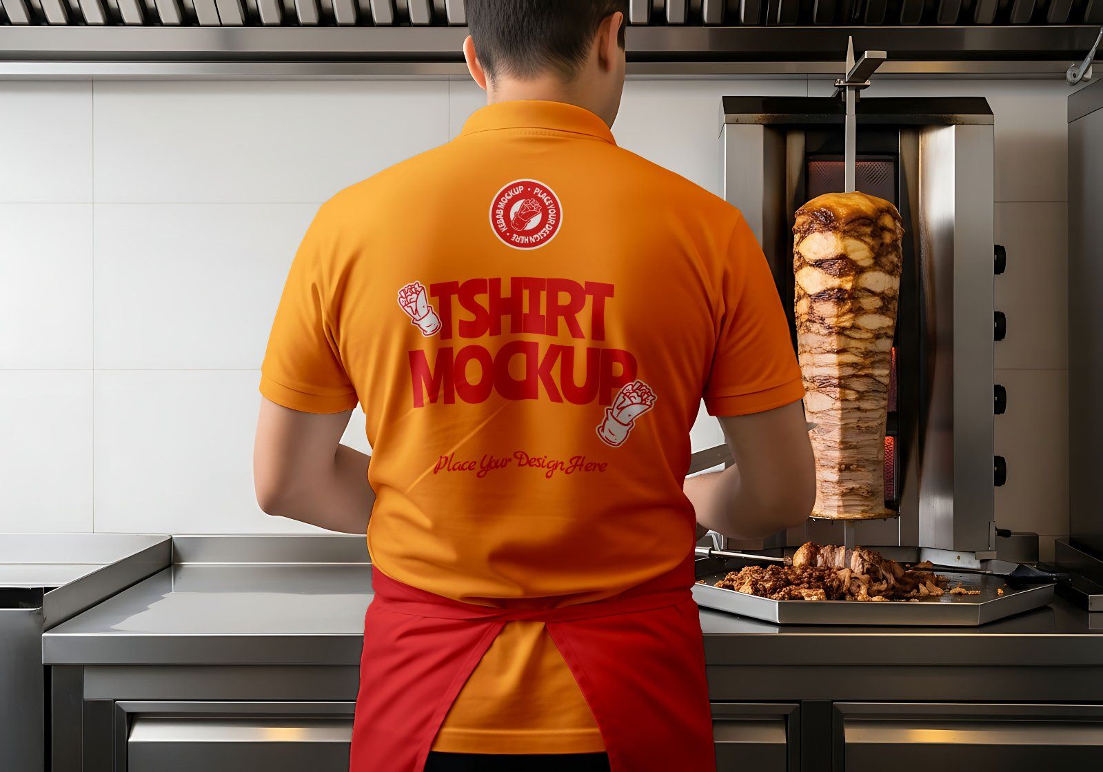 Premium Branding Kebab Mockup — image 7
